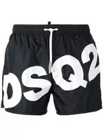 acheter shorts de bain hommes dsquared2 dsq2 logo white